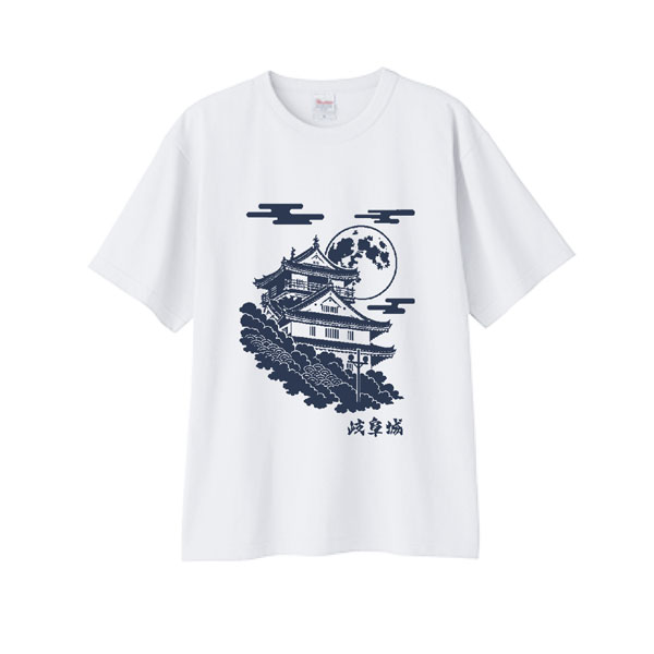 城Tシャツ「岐阜城」