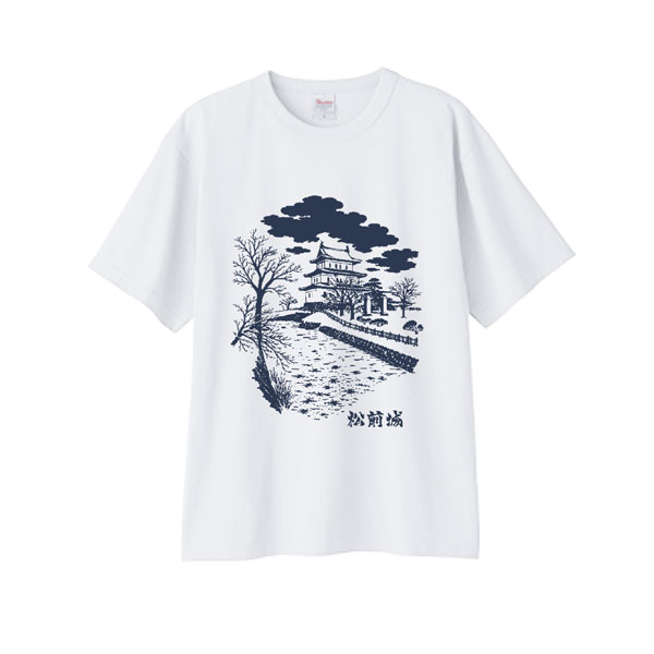 城Tシャツ「松前城」