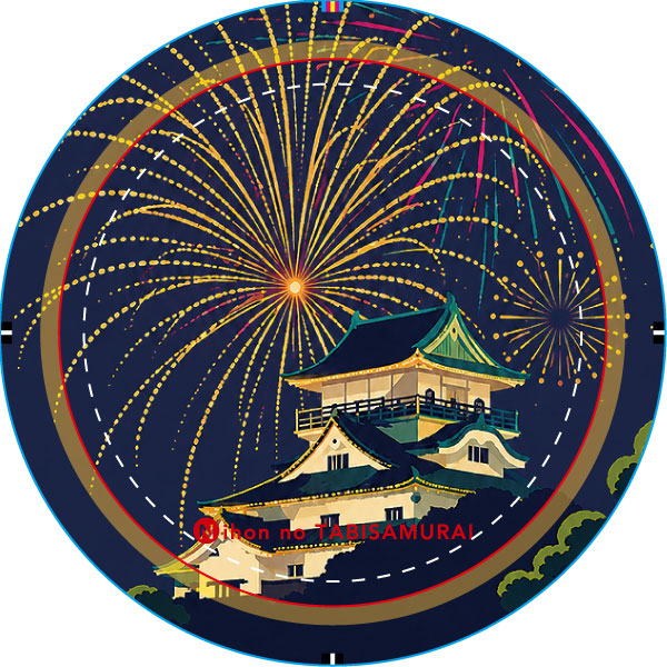 缶バッジ「犬山城」